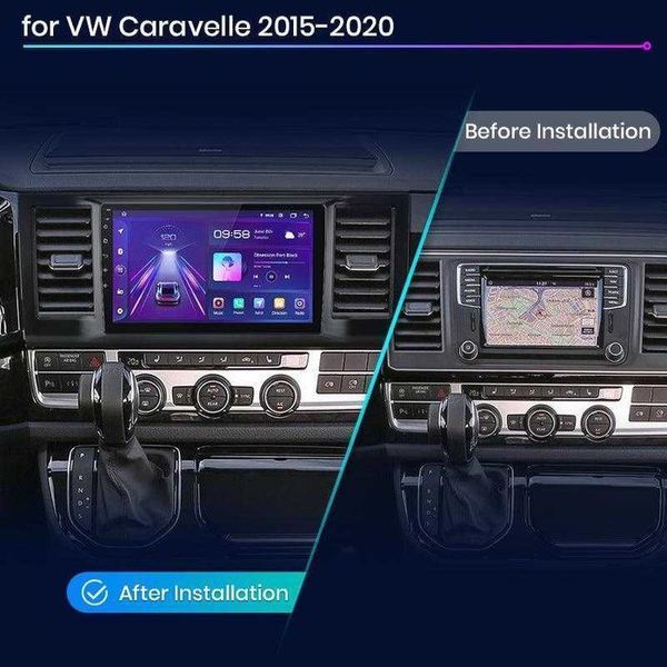 Volkswagen Caravelle 2015-2020 Мултимедия Навигация Android
