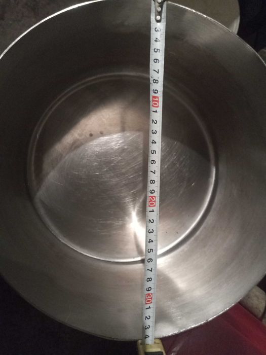 Соц казани 20, 50 литра! С капаци! 2 ММ дебелина!