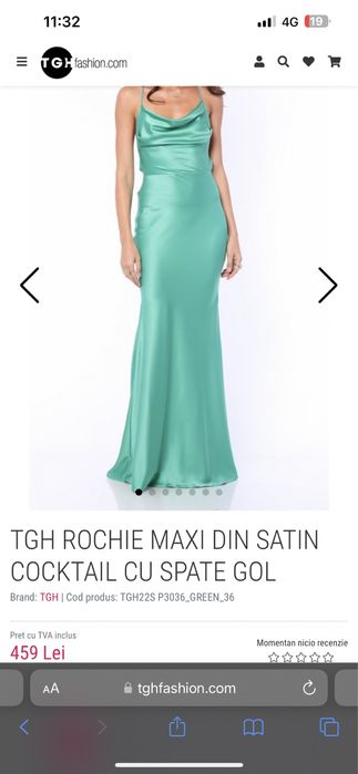 Rochie TGH. Marimea 36
