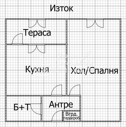Едностаен РАЗШИРЕН апартамент - кв. Болницата!