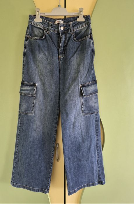 Blugi stil cargo 32