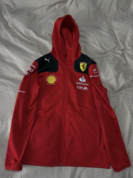 Оригинално Scuderia Ferrari 2023 Softshell Яке