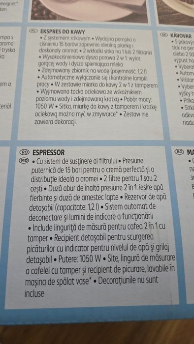 Aparat espresso retro roz