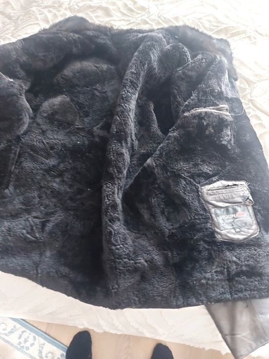 Мужская дубленка короткая