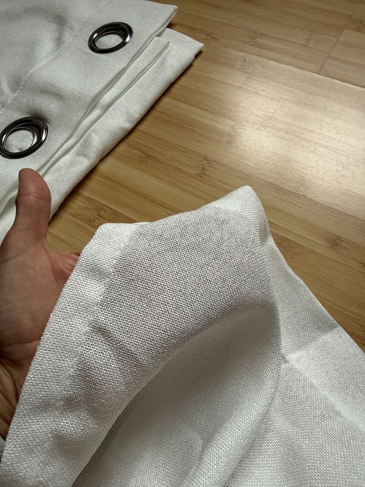 Draperii semiopace albe 140x240