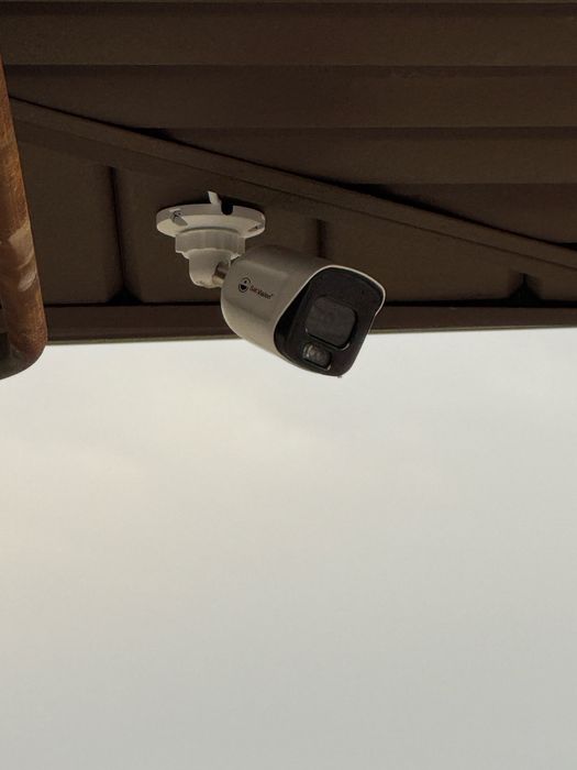 Установка камер видеонаблюдения