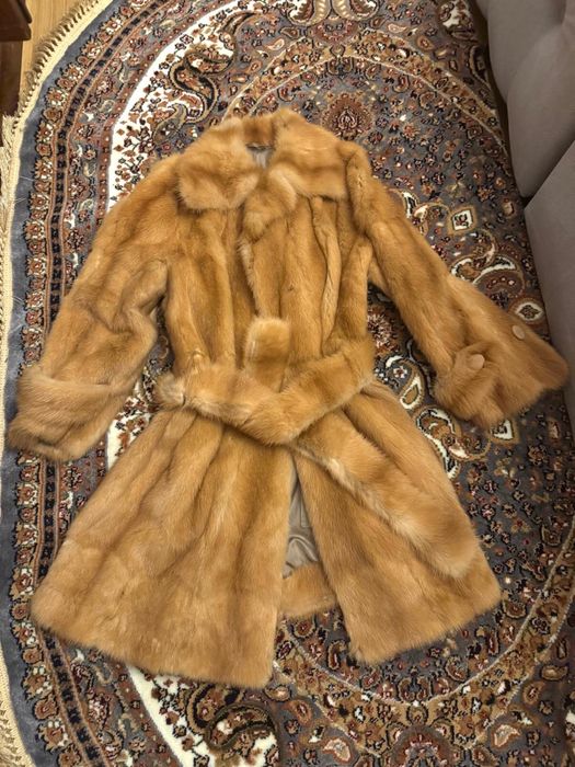 Blana naturala de nurca vintage marimea L