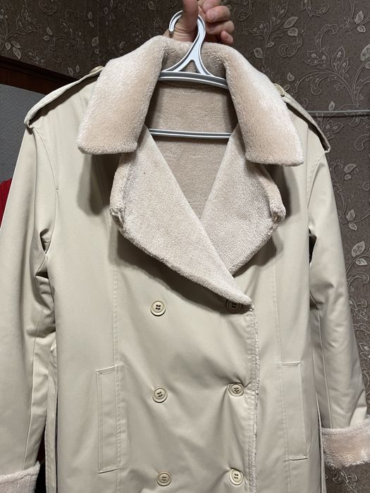 Зимний пальто двух стороний