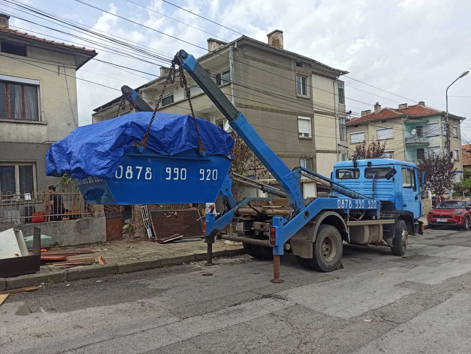 Контейнери за отпадъци под наем Петрич и Сандански кърти чисти извозва