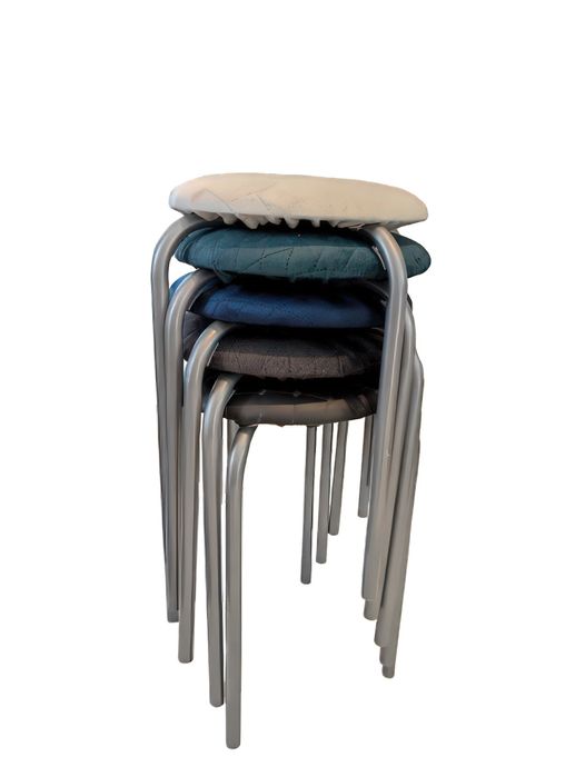 Scaune tip taburet tapițate