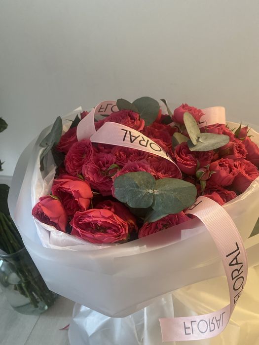 Кустовый розы 20 шт