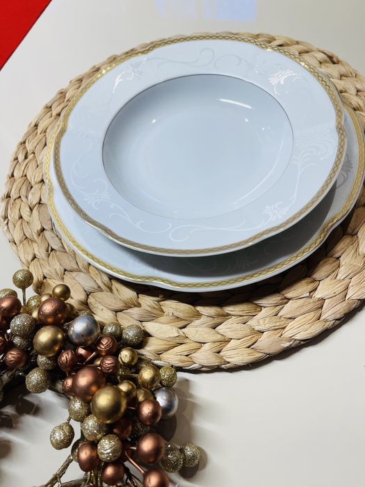 Cmielow Bolero нов луксозен сервиз за хранене от фин порцелан