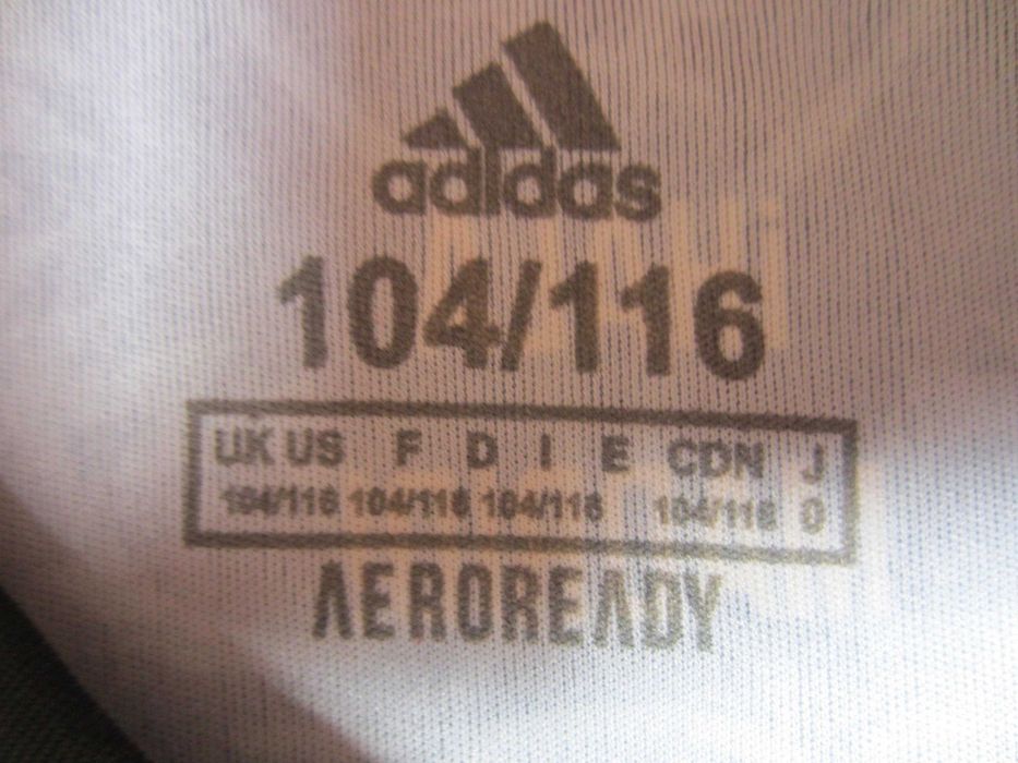 Tricou fotbal copil, MBappe, Real Madrid, masura 104-116, Adidas, ca nou