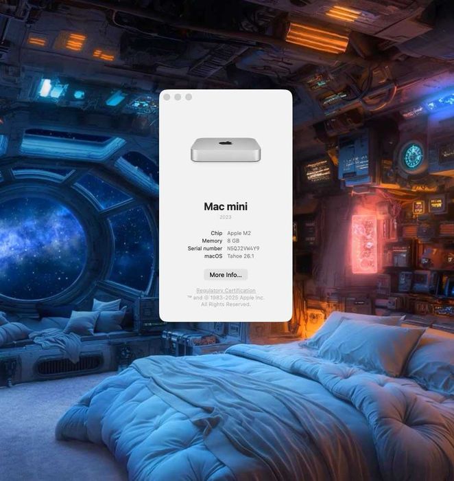 Apple Mac Mini M2 8GB 256 SSD