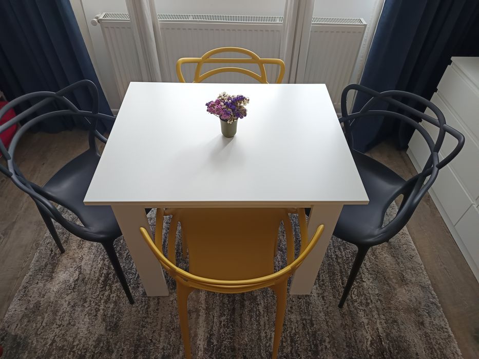 Scaune  KATO gri/ galben Mobexpert