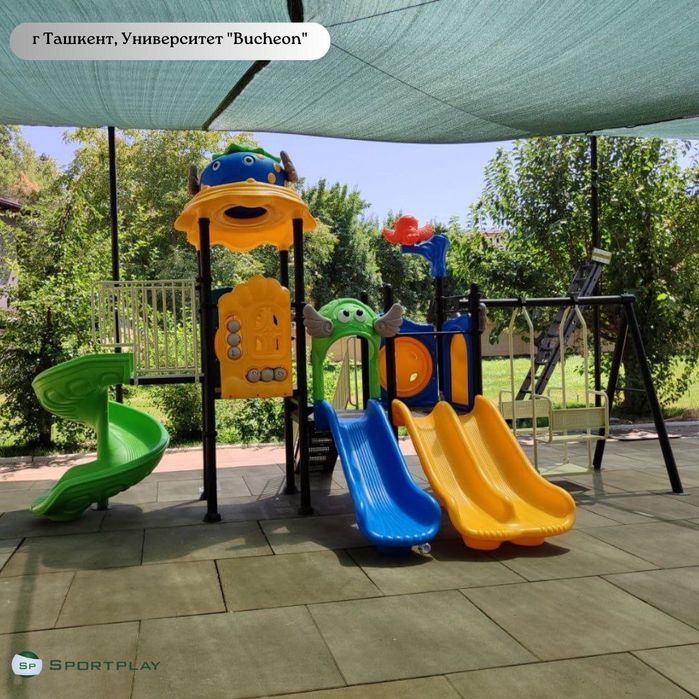 Детские площадки от компании Sportplay
