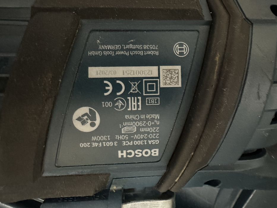 Fierastrau sabie Bosch GSA 1300 PCE.