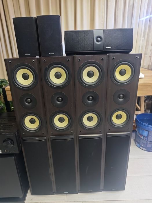 Hi-fi озвучение Pioneer 7.1+Ресийвъ рioneer  vsx-923vsx-923