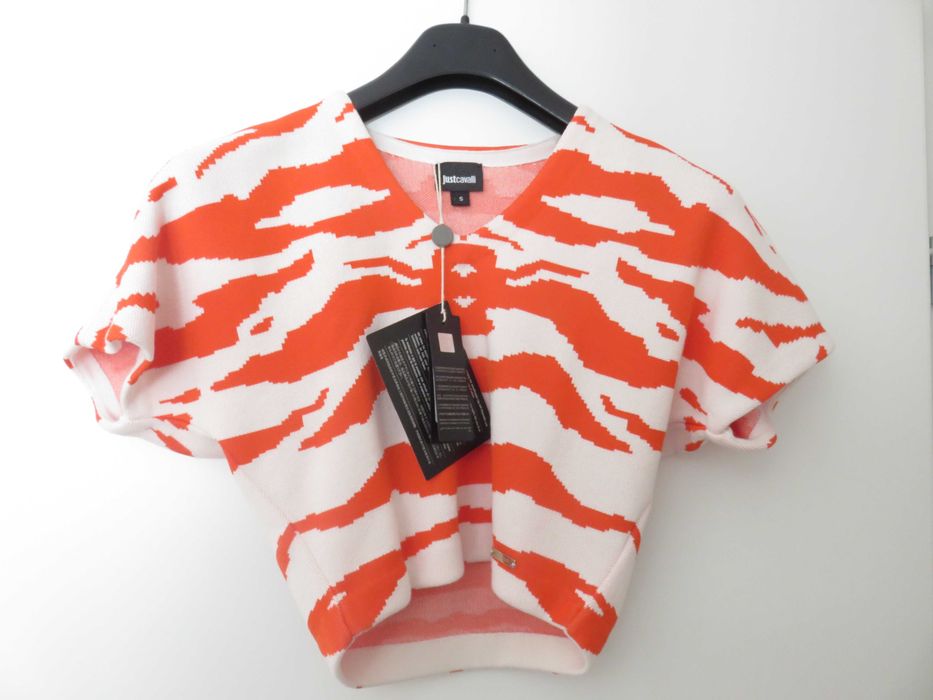 Плетен топ Just Cavalli, S - M, нов