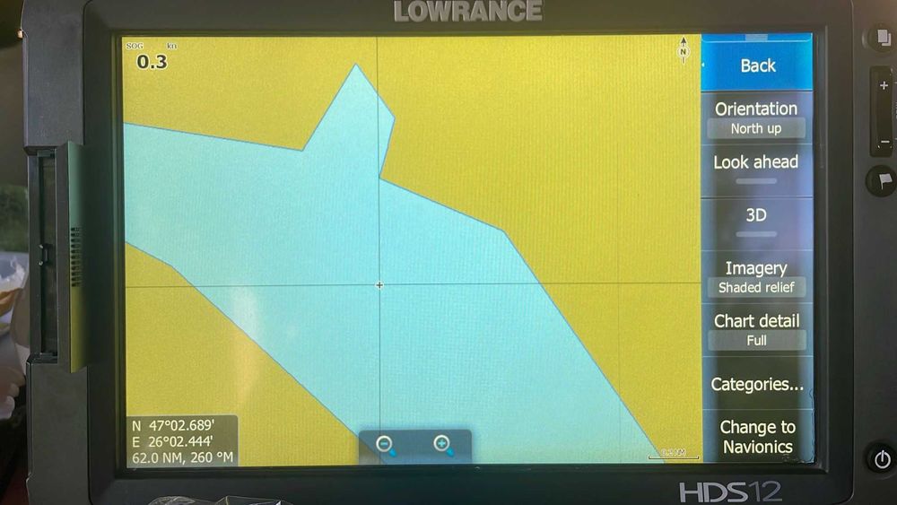 Sonar Lowrance HDS12 G2 Touch