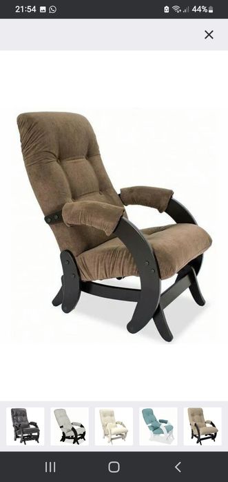 Кресло качалка новый