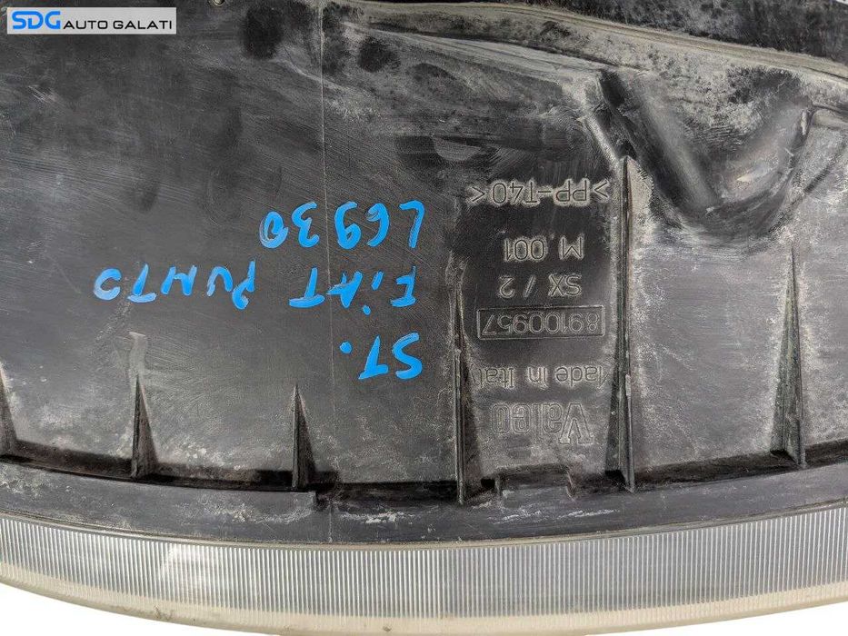 Far Stanga Fiat Punto 1999 - 2012 Cod 89100957 [L6930]