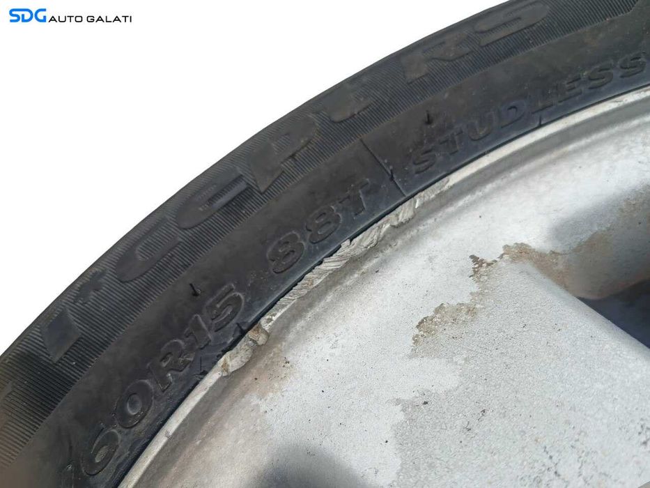Janta Roata Rezerva Aluminiu 195 60 15 R15 Ford Focus 1 1998 - 2004 (6JX15H2 ET49.5) [JNT0020]