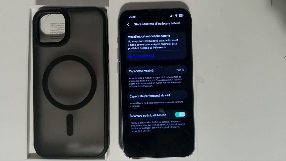 Vand sau schimb tel ios 14 de 128 gb