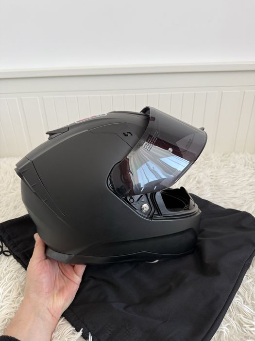 Casca moto NOS NS 10 neagra ECE-22.06