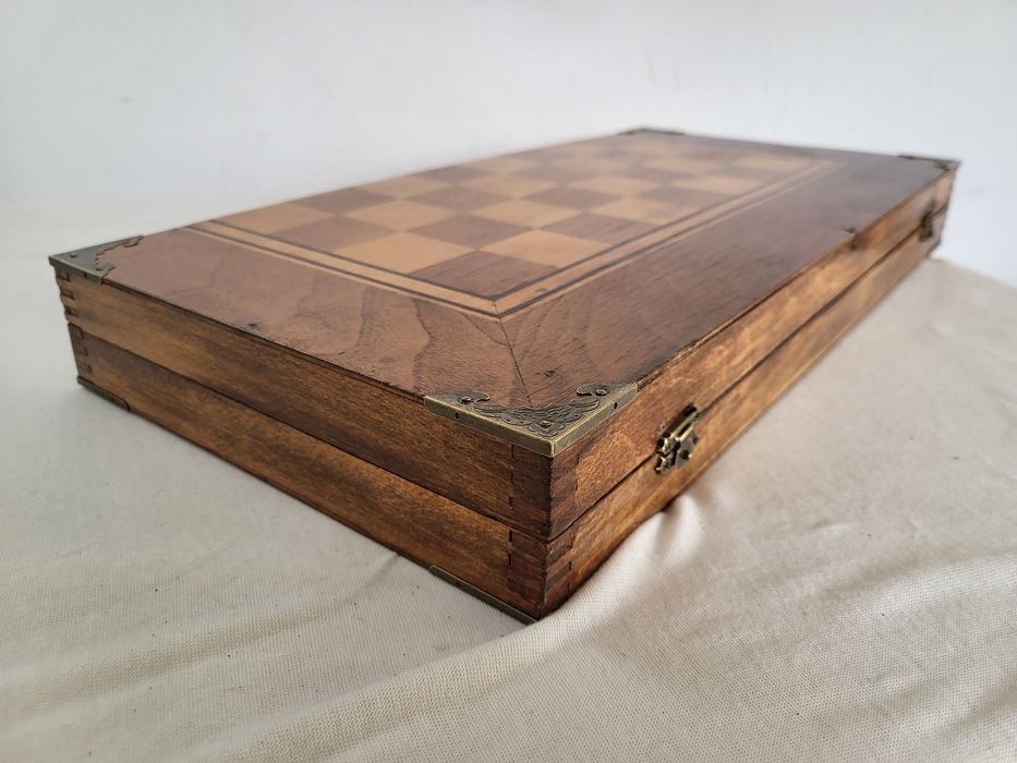 #4 Дървен шах от времето на соца