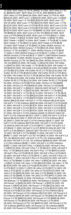 Генератор на семейство vag