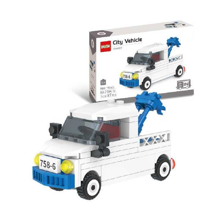 Мини Конструктор City Cars с нано части