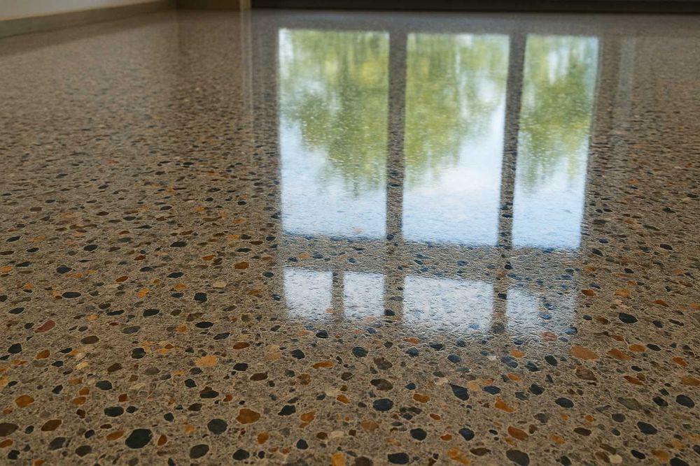 шлайфане и полиране на бетон, мозайка, мрамор, замазка