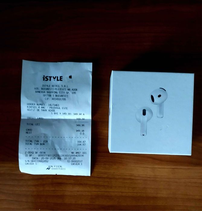 Airpods 4 ANC noi noute