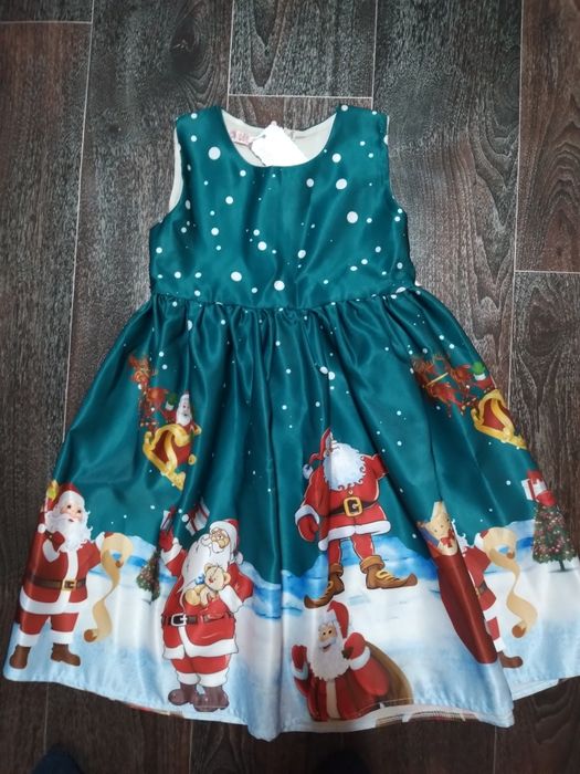Новое Новогоднее платье на 4-5лет