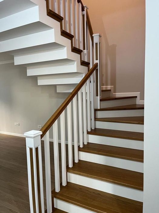 Лестницы из дерево