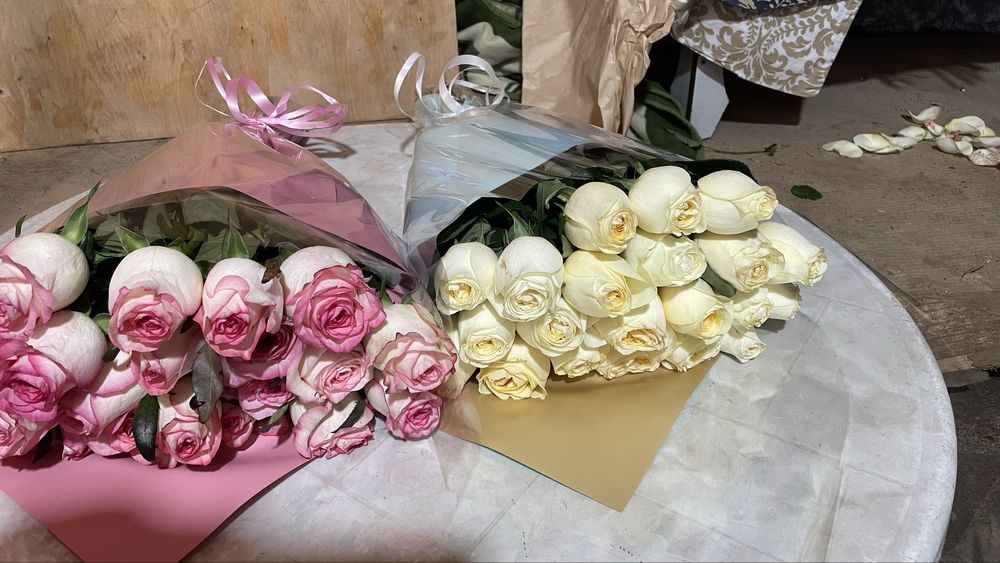 Букеты Тюльпаны Розы