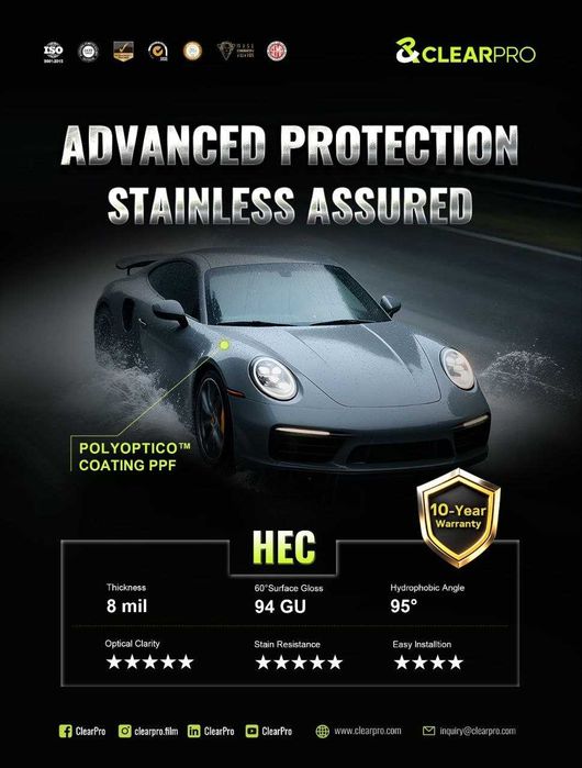 Брони плёнка CLEARPRO