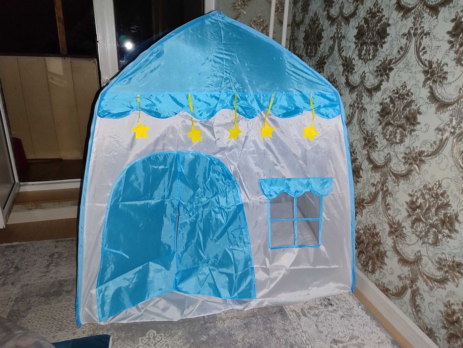 Конструктор + коврик + палатка