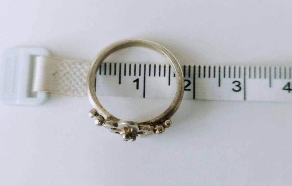 Vechi inel argint 925 placat cu aur