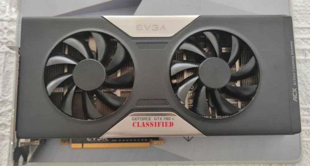 Видео карта EVGA GTX 780 Ti Classified
