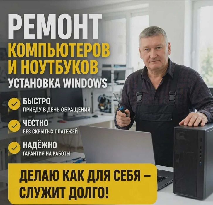 Ремонт компьютеров и ноутбуков. Windows, драйверы, программы
