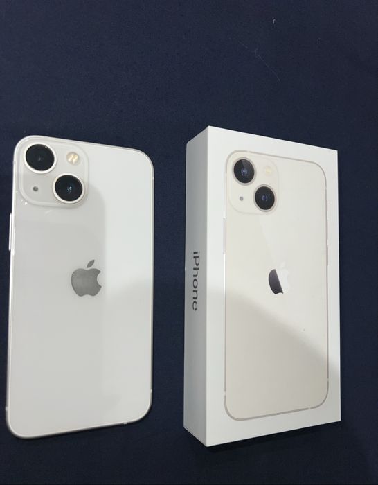 Iphone 13 mini бял