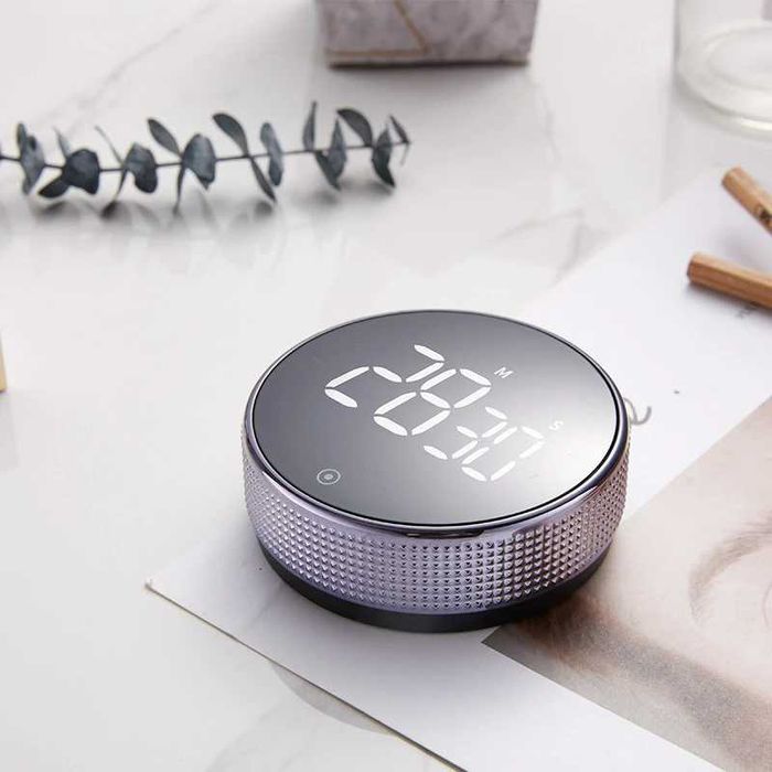 Timer CRONOMETRU bucatarie cu alarma DIGITAL temporizator magnetic