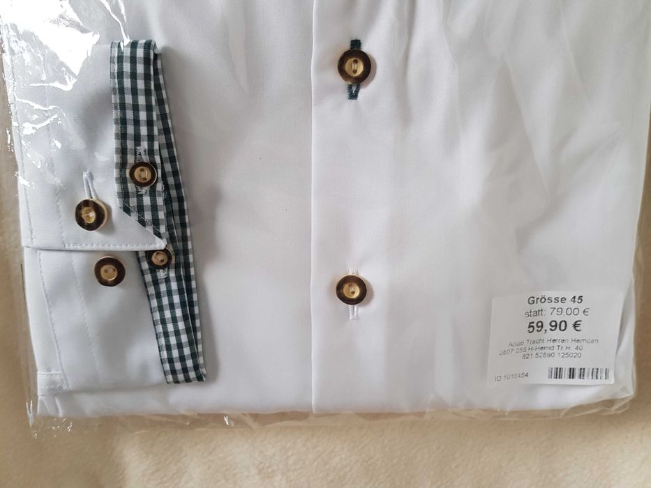 Camasa Barbati Traditionala Tiroleza Arido 45 XL