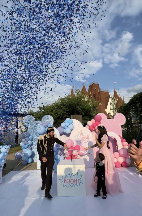 Конфетти на Gender Party