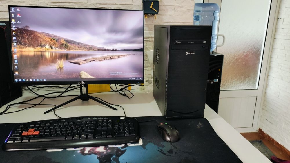 Tayyor komplekt komputer sotiladi i3,27 manutor ips