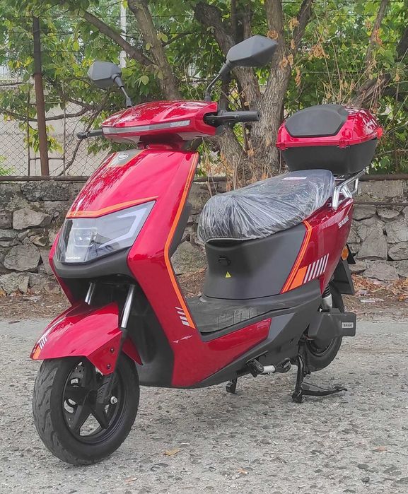 Електрически скутер EcoWay модел ZL20 2000W 72V Бордо