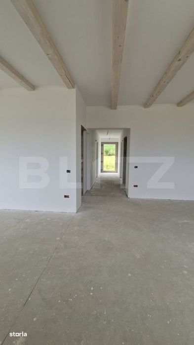 Casa 4 camere, 2 bai, 120 mp, teren 800 mp - Bod- finalizata