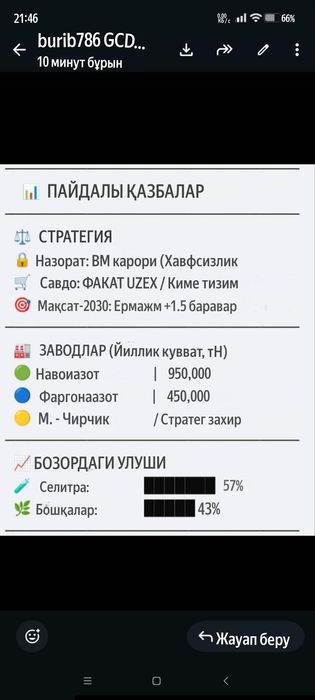 Хлористый калии оптом